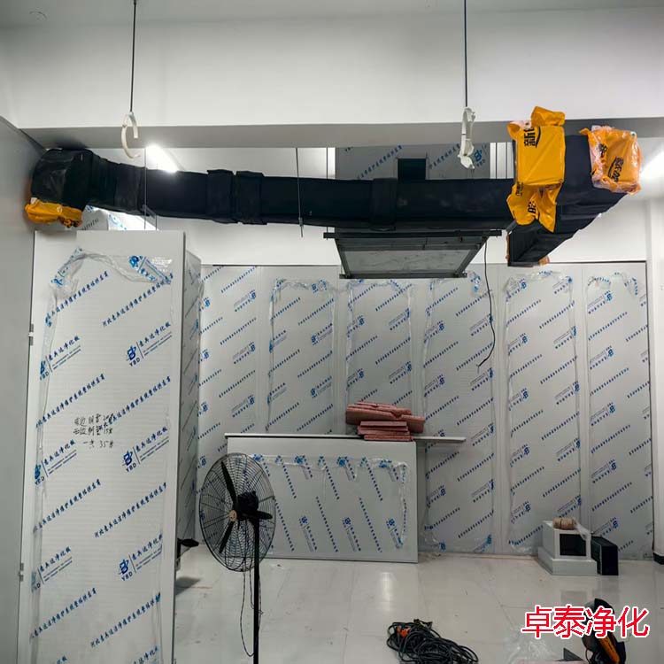 净化车间施工施工现场图，河北净化车间装修施工厂家